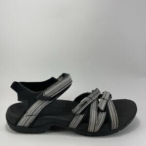 Teva Tirra Hiking Outdoor Sandals Womens Size 8 Sport Water Strappy Black Active